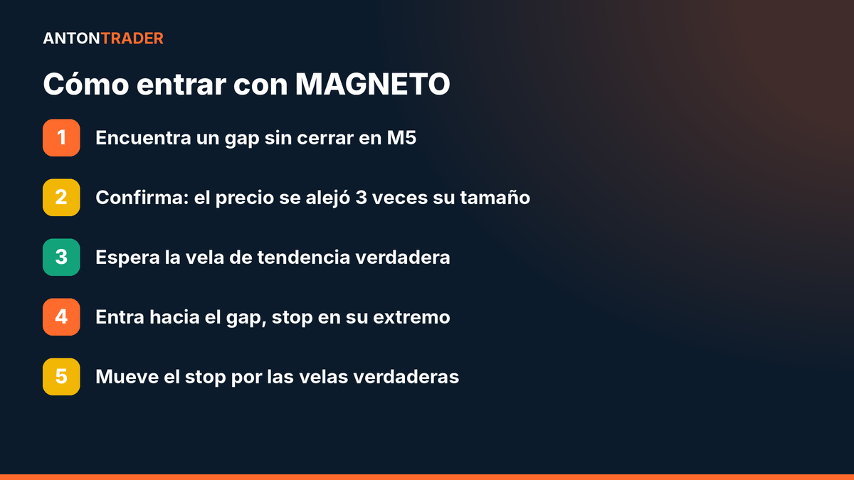 Pasos de la estrategia MAGNETO