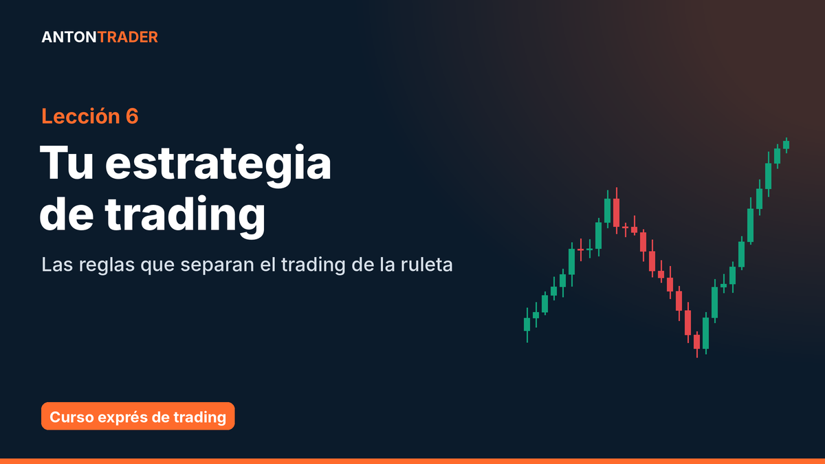 Lección 6: cómo crear tu estrategia de trading