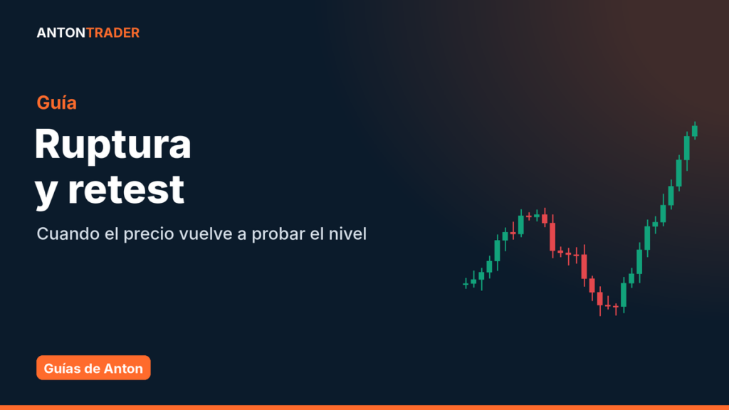 Ruptura y retest de un nivel: estrategias y análisis